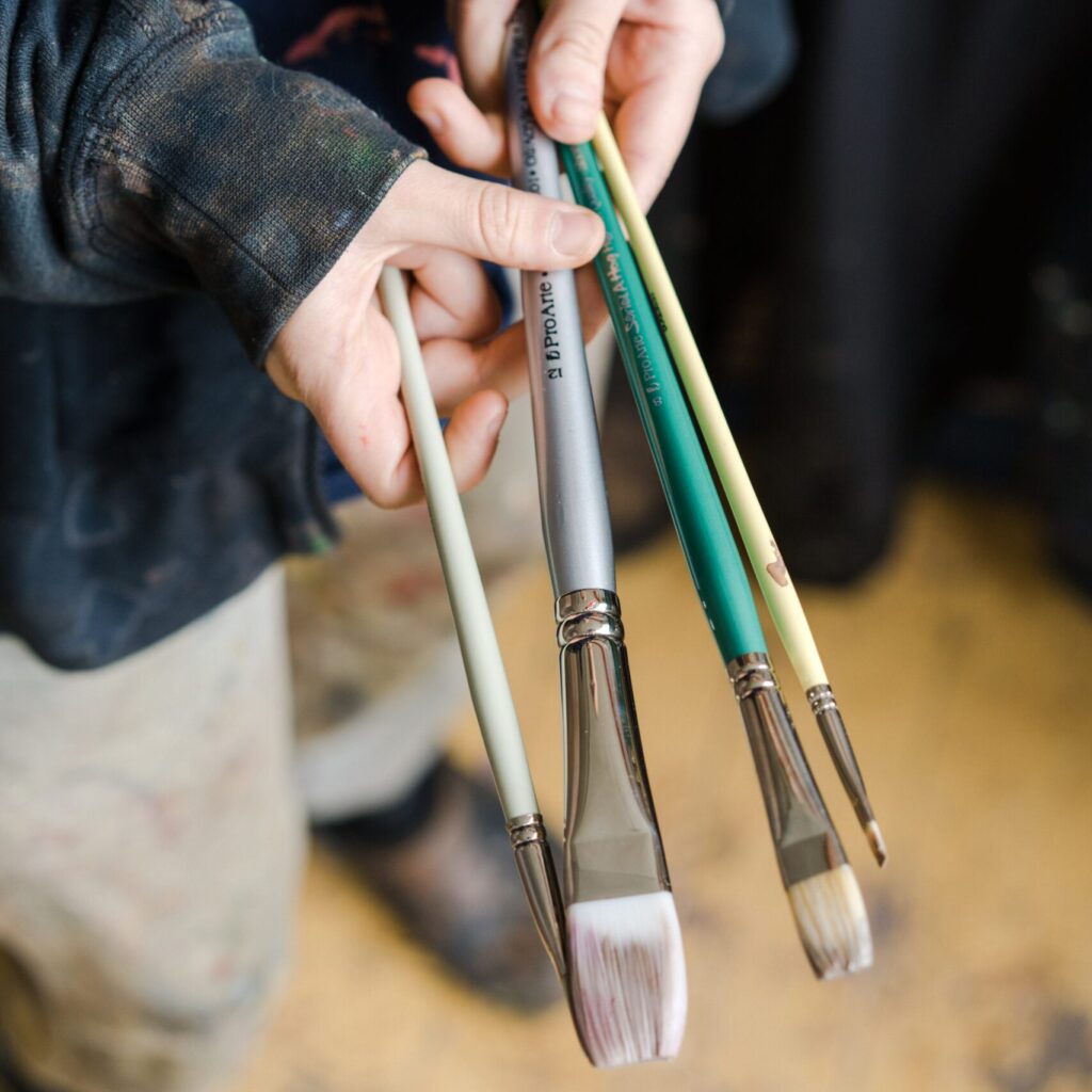 Paintbrush hair types - Paintbrush Sizes - ProArte